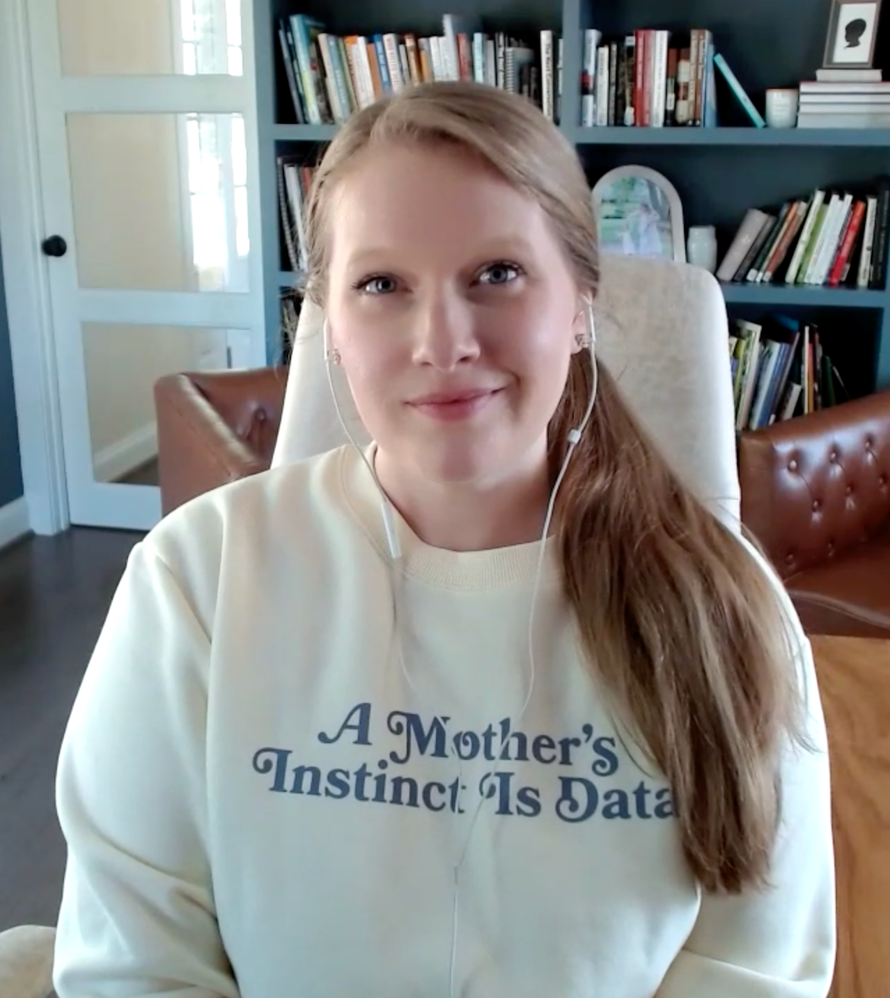 "A Mother's Instinct Is Data" Crewneck