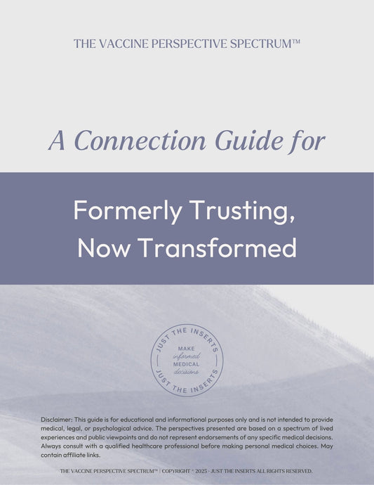 Formerly Trusting, Now Transformed Connection Guide