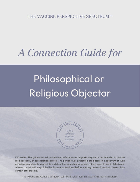 Philosophical or Religious Objector Connection Guide