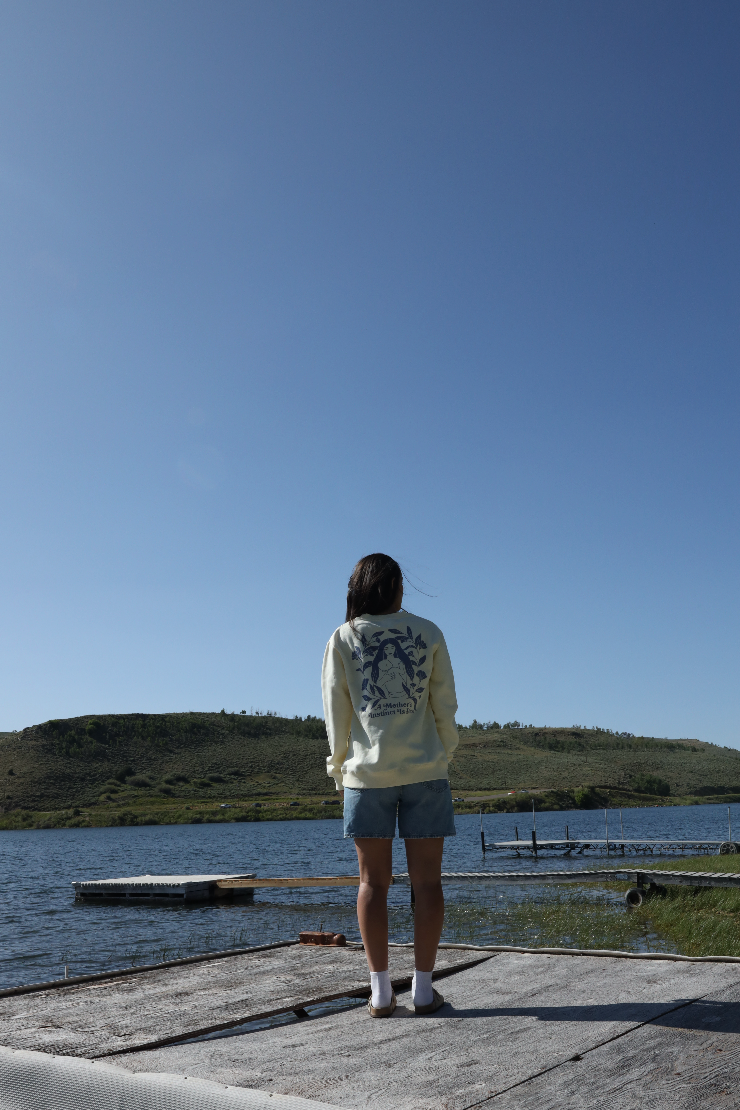 "A Mother's Instinct Is Data" Crewneck